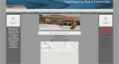 Desktop Screenshot of grandcarwash.com